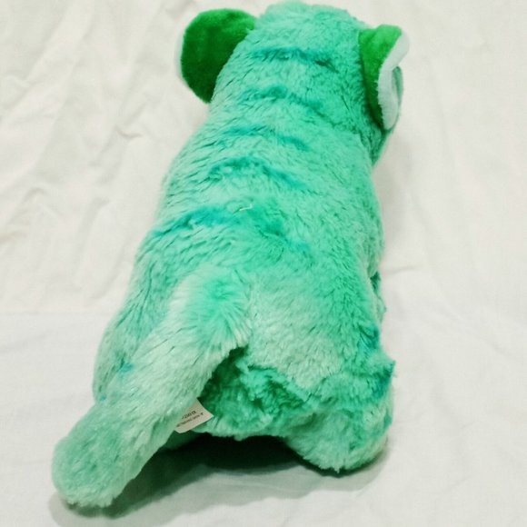 Tiger Cub Mint Green Plush Stuffed Animal 12" Wild Republic 2015 Toy Big Cat - Picture 3 of 9